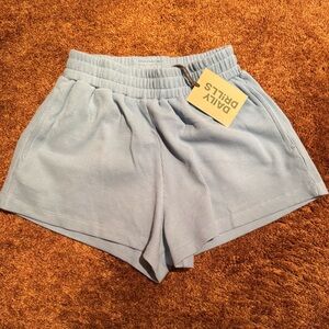 Daily Drills Women's Sky Blue Athletic Shorts